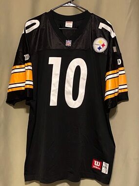 Vintage 90’s WILSON NFL KORDELL STEWART Pittsburgh Steelers Jersey XXL-54